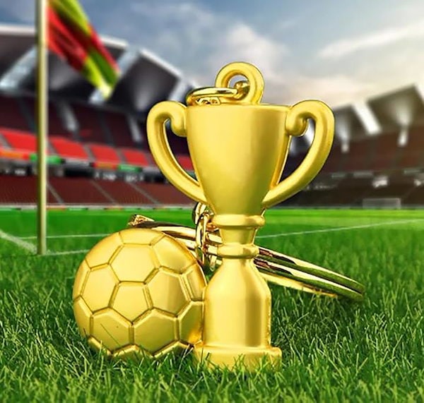 Qoo10] サッカー キーホルダー セット ボール