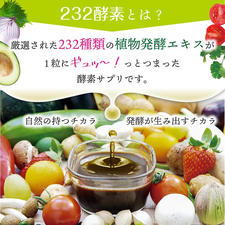 232酵素シリーズ 酵素 サプリ サプリメント 食スルー酵素 120粒 30日分 12袋 ダイエット フォルスコリー まとめ買い