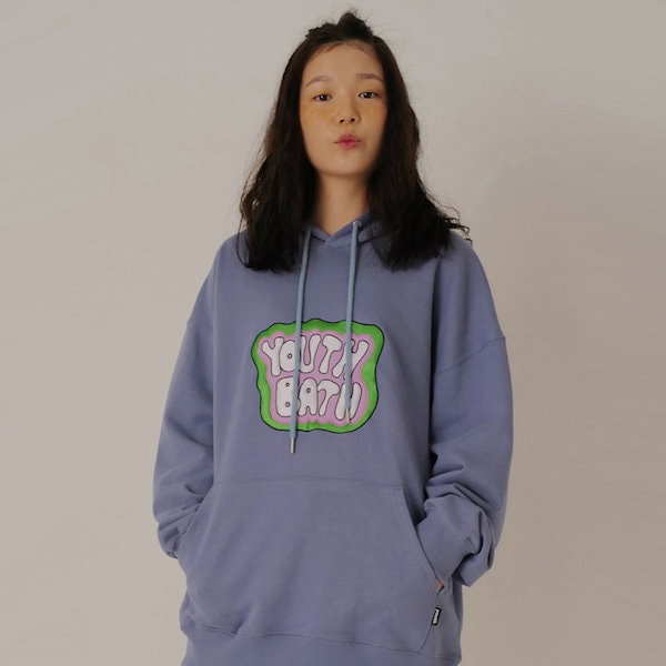 [IVE リズ 着用] YOUTH BATH LOGO HOODIE 韓国 アイドル 冬 K-POP