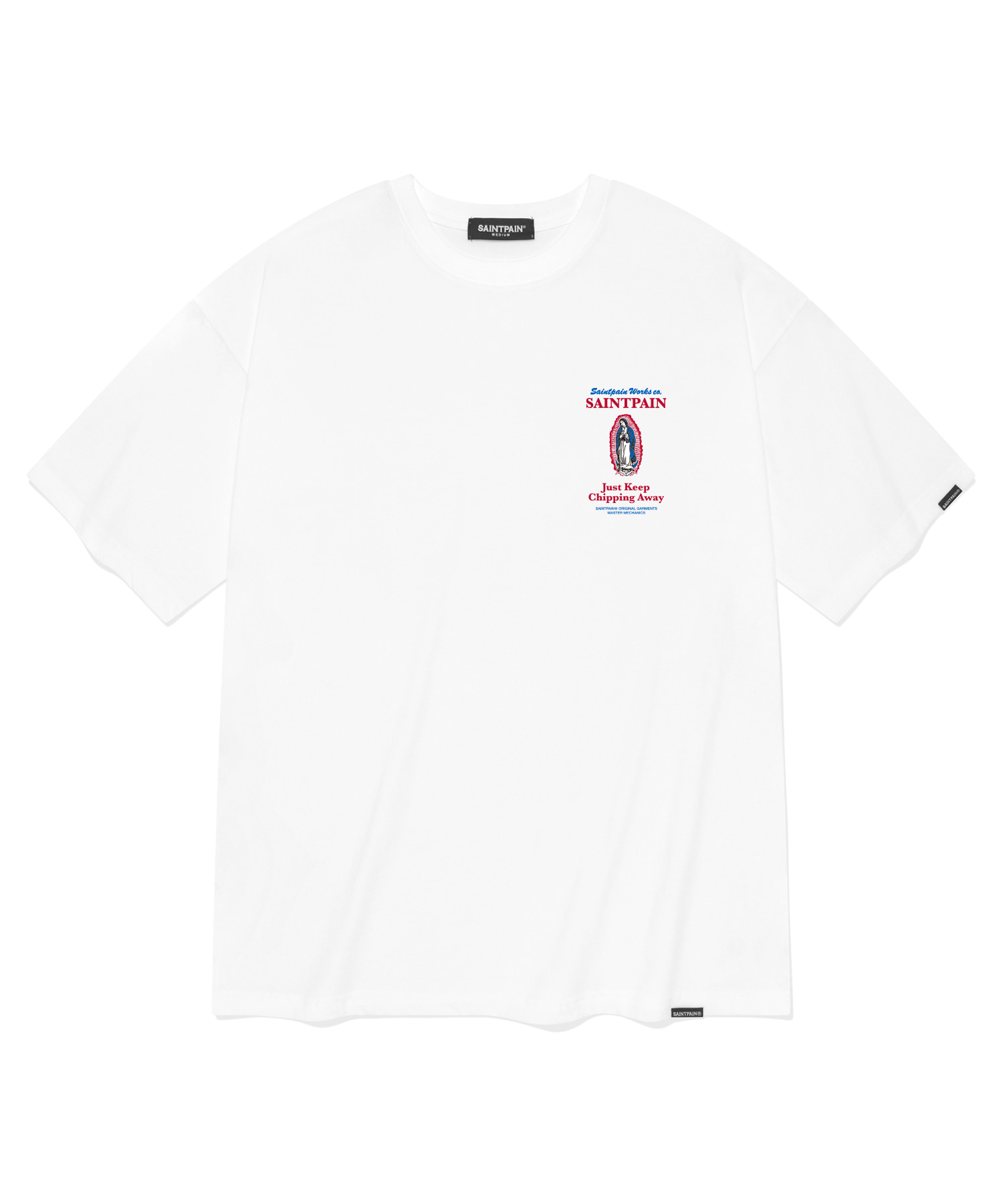 SP Guadalupe Short Sleeve T-Shirt - White SP Guadalupe Short Sleeve T-Shirt - White