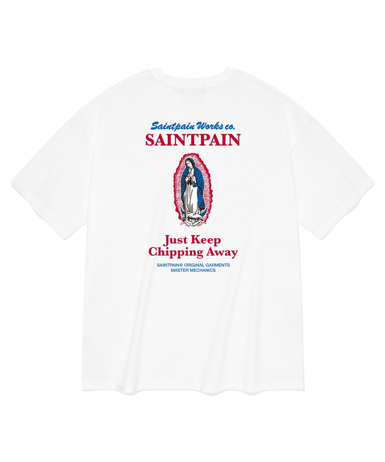 SP Guadalupe Short Sleeve T-Shirt - White SP Guadalupe Short Sleeve T-Shirt - White