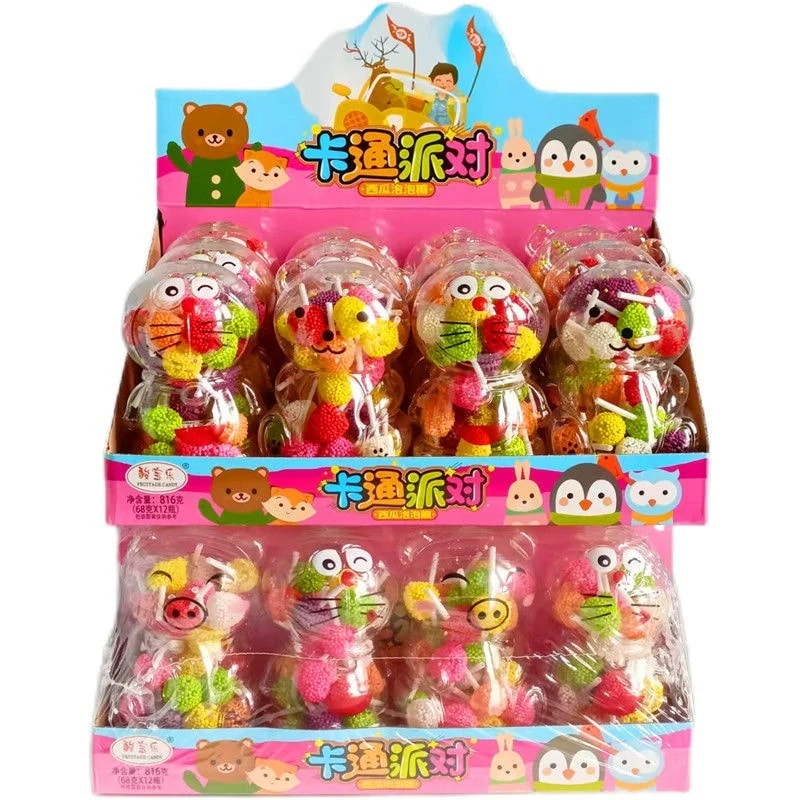 14Pcs カートゥーンパーティー ラズベリースティックグルススイカバブルガムサワーボール型ボックス for スイカバブルガムサワーボール型ボックス672 14Pcs カートゥーンパーティー ラズベリースティックグルススイカバブルガムサワーボール型ボックス for スイカバブルガムサワーボール型ボックス672