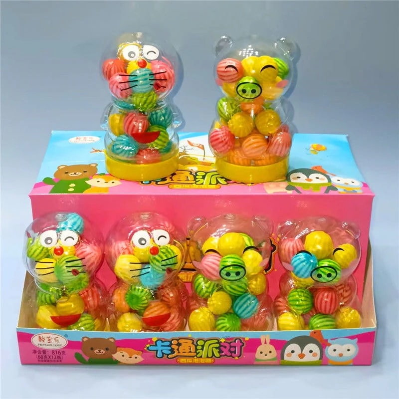 14Pcs カートゥーンパーティー ラズベリースティックグルススイカバブルガムサワーボール型ボックス for スイカバブルガムサワーボール型ボックス672 14Pcs カートゥーンパーティー ラズベリースティックグルススイカバブルガムサワーボール型ボックス for スイカバブルガムサワーボール型ボックス672