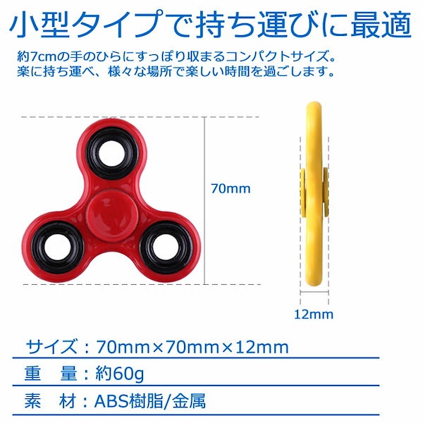 ハンドスピナー 三角