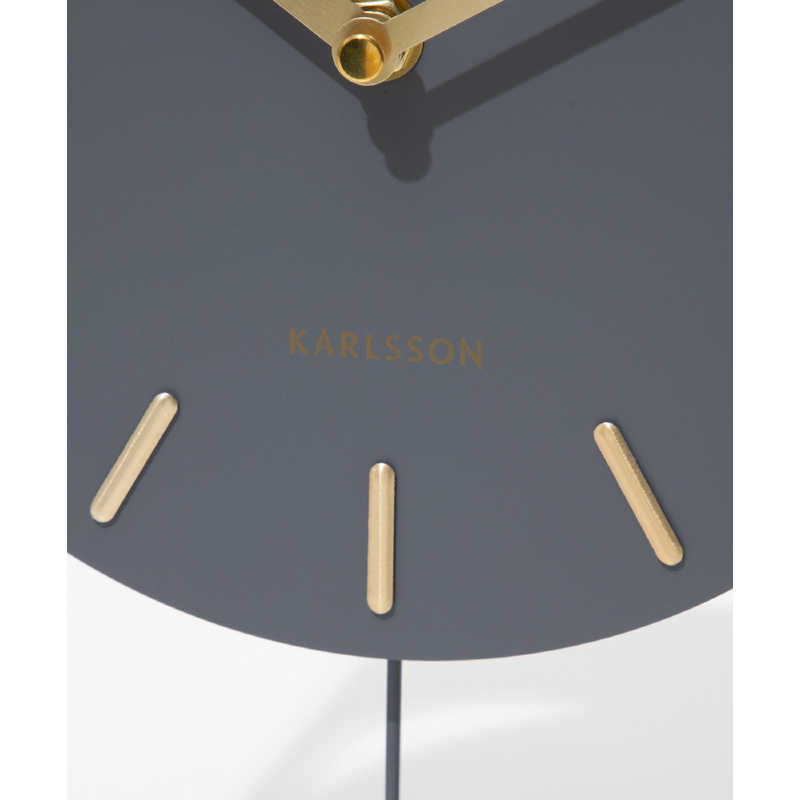 KARLSSON カールソン 掛け時計 ウォールクロック Pendulum Charm Small グレー KA5796GY KARLSSON カールソン 掛け時計 ウォールクロック Pendulum Charm Small グレー KA5796GY