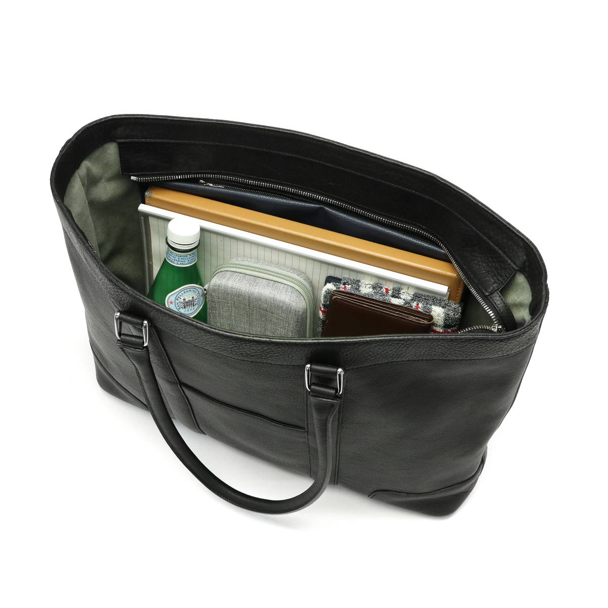 トートバッグ Oil Milling Tote バッグ 大きめ A4 B4 本革 日本製 メンズ レディース FG-102