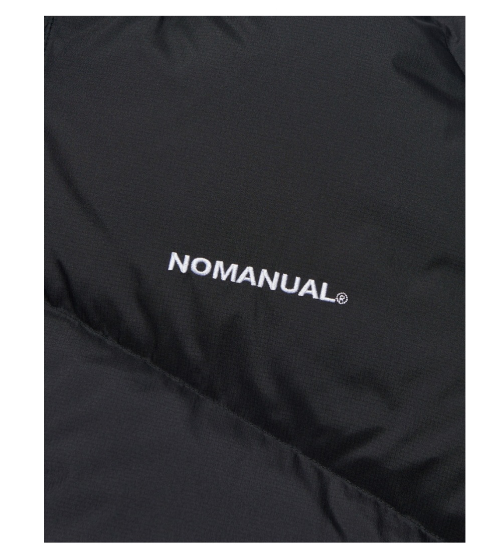 【NOMANUAL】 SKADI DUCK DOWN : MATTE BLACK