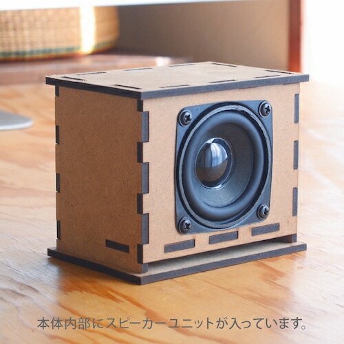 ライフスタイルツール with Speaker スピーカー付き収納 ブラック LST-WS01BK