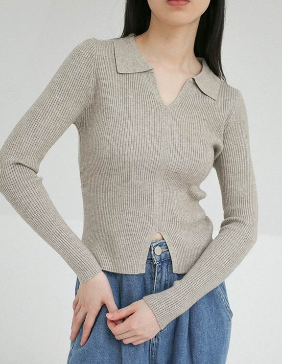 ニットソー 長袖 Vネック 襟付き リブ きれいめ シンプル おしゃれ こなれ感 ラフ 抜け感 無地 秋 冬 デート お出かけ 休日 リゾート 旅行 着回し 普段使い 暖かい 防寒 モテ ホワイト ブラック ブラウン ニットソー 長袖 Vネック 襟付き リブ きれいめ シンプル おしゃれ
