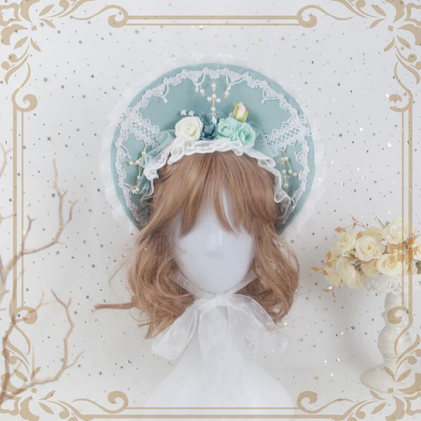 Qoo10] ロリィタ ロリータ ボンネット 帽子 ヘ