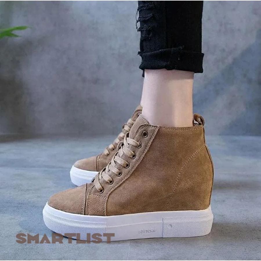 インヒールスニーカー レディース 本革 ヒールスニーカー 厚底 ハイカットスニーカー インヒール ウェッジソール スニーカー ショートブーツ 春夏秋冬 インヒールスニーカー レディース 本革 ヒールスニーカー 厚底 ハイカットスニーカー インヒール ウェッジソール スニーカー ショートブーツ 春夏秋冬