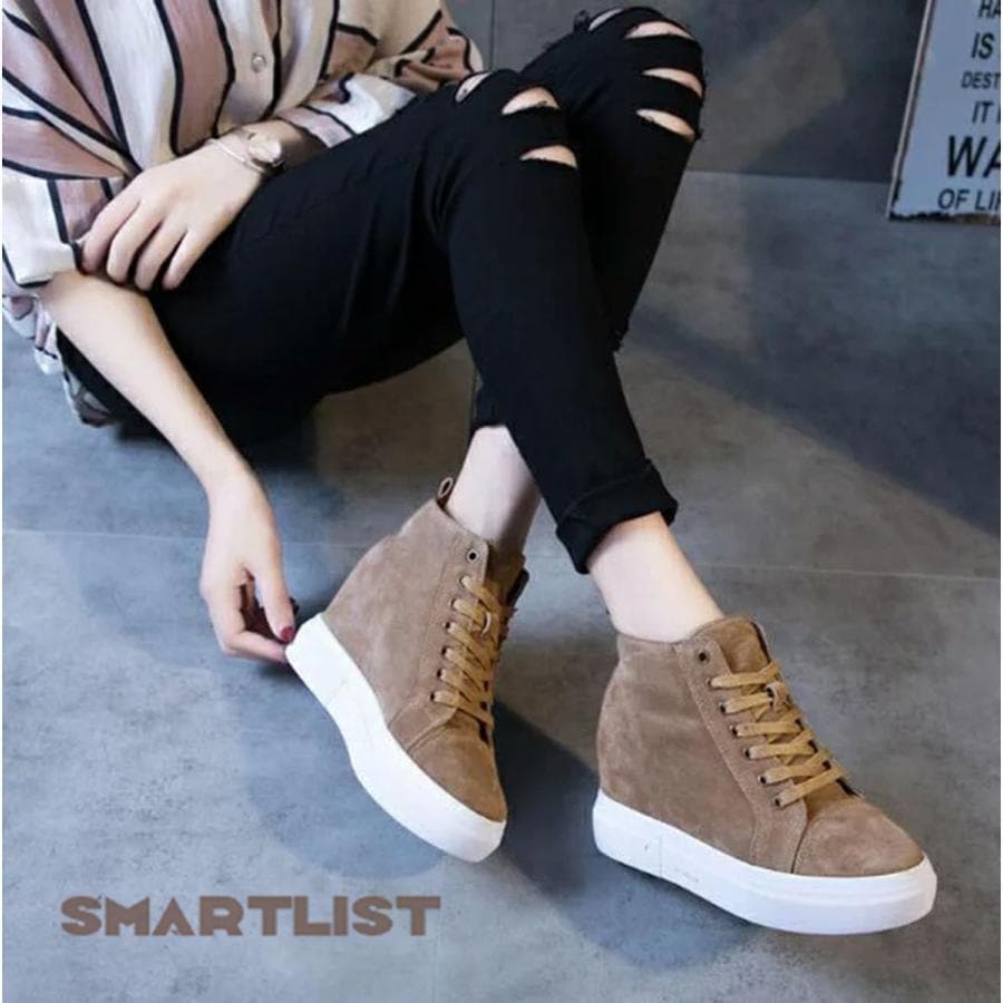 インヒールスニーカー レディース 本革 ヒールスニーカー 厚底 ハイカットスニーカー インヒール ウェッジソール スニーカー ショートブーツ 春夏秋冬 インヒールスニーカー レディース 本革 ヒールスニーカー 厚底 ハイカットスニーカー インヒール ウェッジソール スニーカー ショートブーツ 春夏秋冬