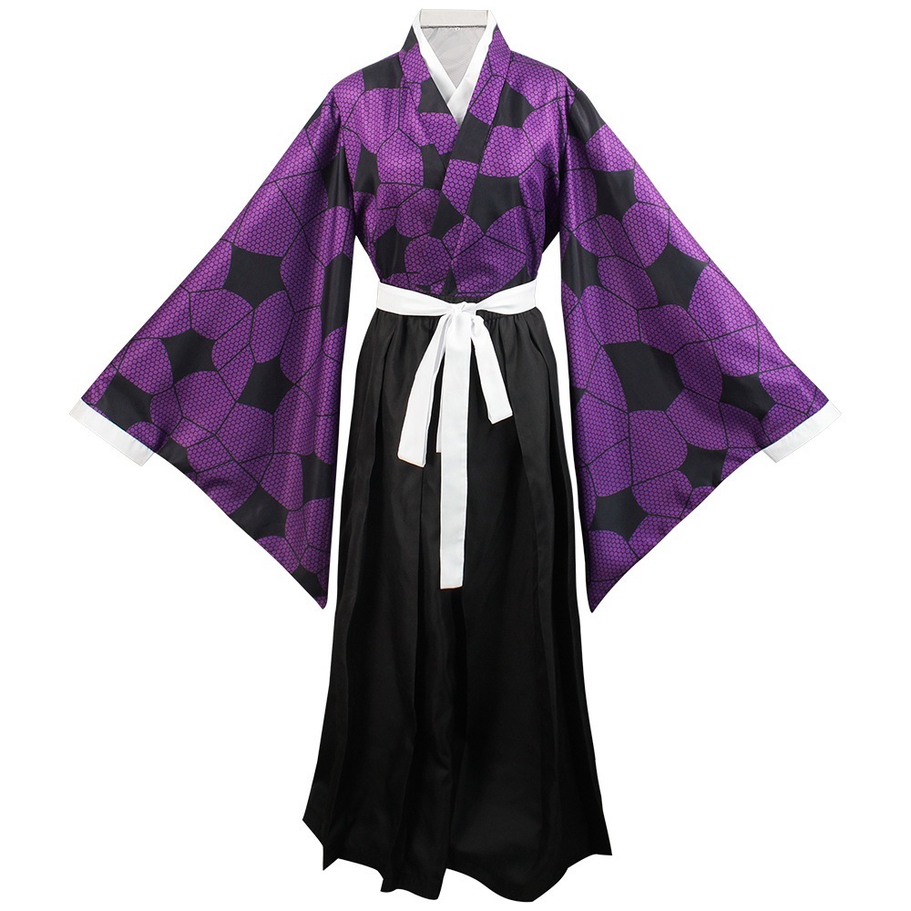 巻き黒死牟cos服舞台演技服着物黒死牟cos服