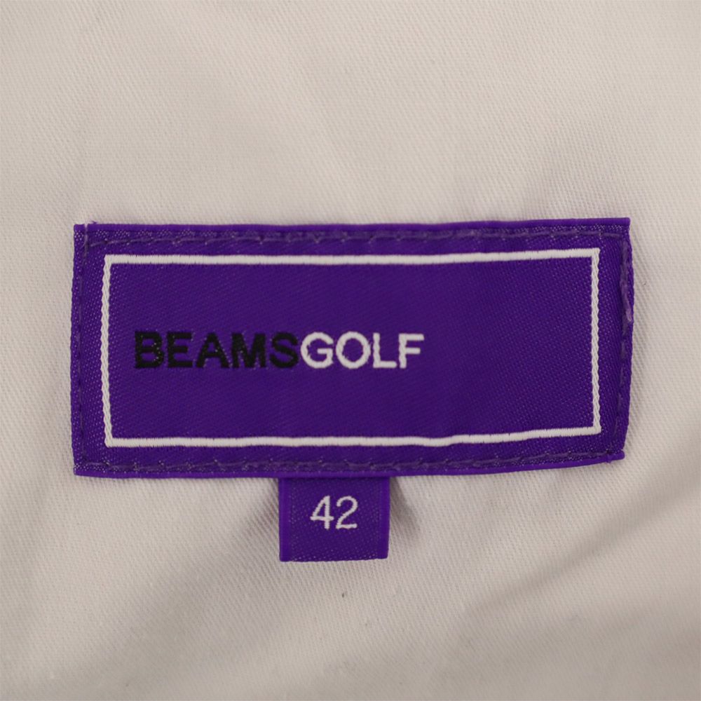 ロゴワッペン ゴルフ ロングパンツ 42 ピンク メンズ