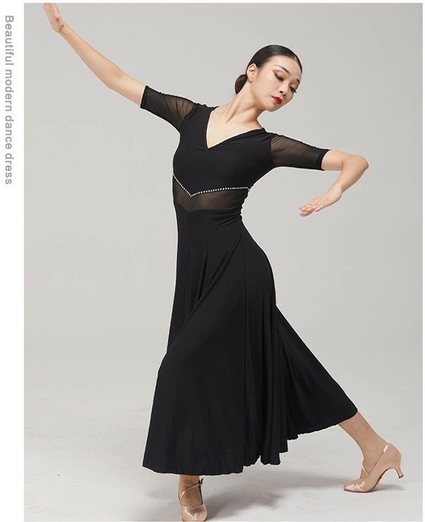 .新作先着限定売れ筋限社交ダンス ドレス スタンダード 社交ダンス衣装 ワンピース 広がる裾 レッスン着 発表会 競技着 練習着 演出用 ワルツ専用ドレス ロング丈 ロングドレス オールシーズン ブラ .新作先着限定売れ筋限社交ダンス ドレス スタンダード 社交ダンス衣装 ワンピース 広がる裾 レッスン着 発表会 競技着 練習着 演出用 ワルツ専用ドレス ロング丈 ロングドレス オールシーズン ブラ