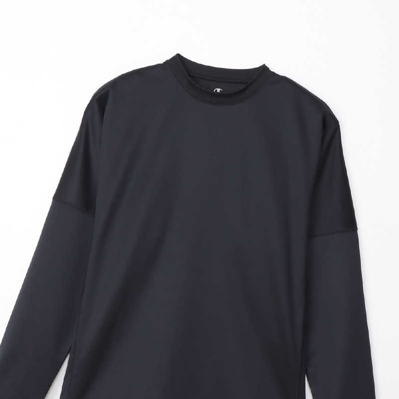 チャンピオン　リカバリーウェア ロングスリーブTシャツ ［XLサイズ］ ブラック　C3-CS490
