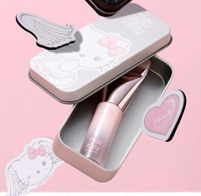 【限定】フィリミリ×ハローキティ 天使と悪魔 ミニスパチュラブラシ 828(4本セット) 【限定】フィリミリ×ハローキティ 天使と悪魔 ミニスパチュラブラシ 828(4本セット)