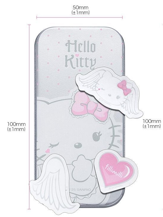 【限定】フィリミリ×ハローキティ 天使と悪魔 ミニスパチュラブラシ 828(4本セット) 【限定】フィリミリ×ハローキティ 天使と悪魔 ミニスパチュラブラシ 828(4本セット)