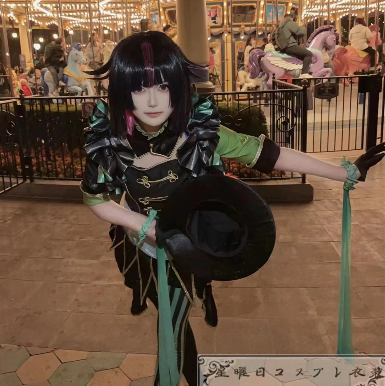 ツイステ ステージインプレイフルランド踊る人形と幻の遊園地 リリア プレイフルドレス コスプレ衣装 コスチューム ツイステ ステージインプレイフルランド踊る人形と幻の遊園地 リリア プレイフルドレス コスプレ衣装 コスチューム