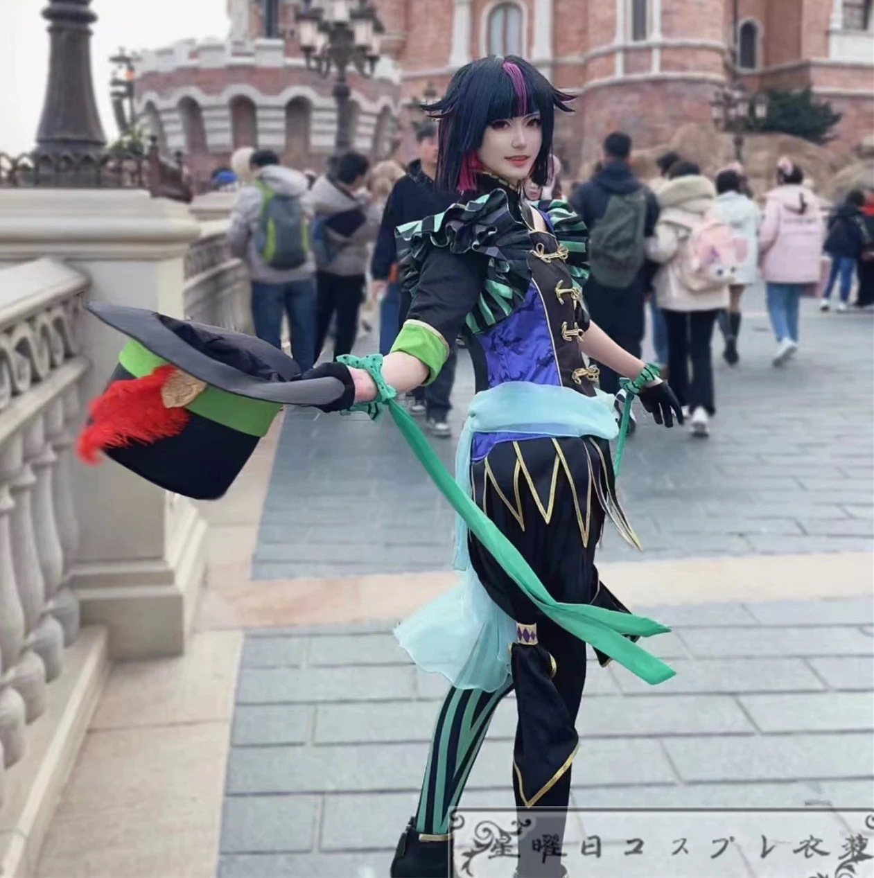 ツイステ ステージインプレイフルランド踊る人形と幻の遊園地 リリア プレイフルドレス コスプレ衣装 コスチューム ツイステ ステージインプレイフルランド踊る人形と幻の遊園地 リリア プレイフルドレス コスプレ衣装 コスチューム