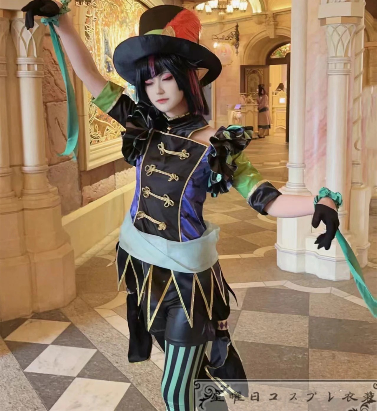 ツイステ ステージインプレイフルランド踊る人形と幻の遊園地 リリア プレイフルドレス コスプレ衣装 コスチューム ツイステ ステージインプレイフルランド踊る人形と幻の遊園地 リリア プレイフルドレス コスプレ衣装 コスチューム