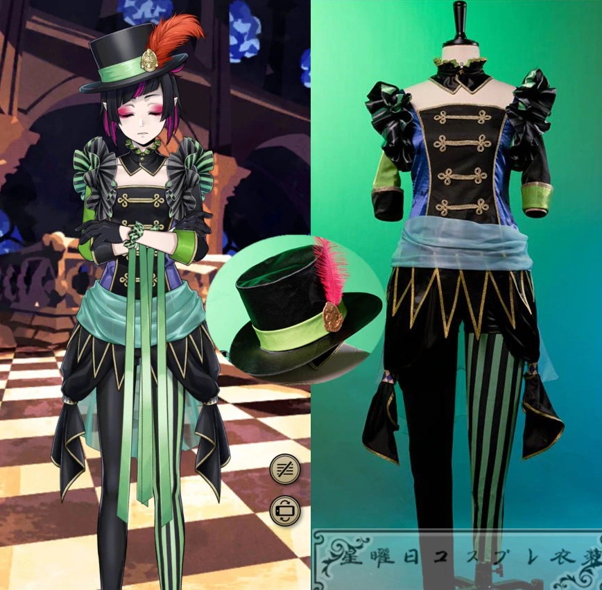 ツイステ ステージインプレイフルランド踊る人形と幻の遊園地 リリア プレイフルドレス コスプレ衣装 コスチューム ツイステ ステージインプレイフルランド踊る人形と幻の遊園地 リリア プレイフルドレス コスプレ衣装 コスチューム