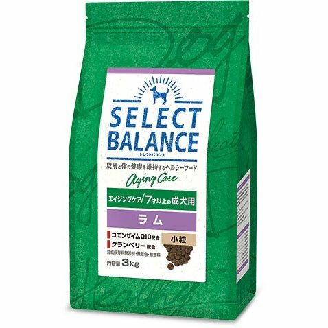 セレクトバランス エイジングケア ラム 小粒 ７才以上の成犬用 3kg