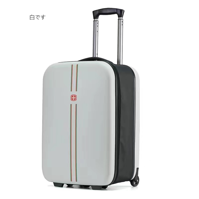スーツケース 折りたたみスーツケース 折り畳みキャリーケース S/Mサイズ 35L/37L 機内持ち込み 大型 キャリーバッグ 超軽量 ダイヤル式ロック 1-10日用 泊まる 360度回転 静音 ダブ