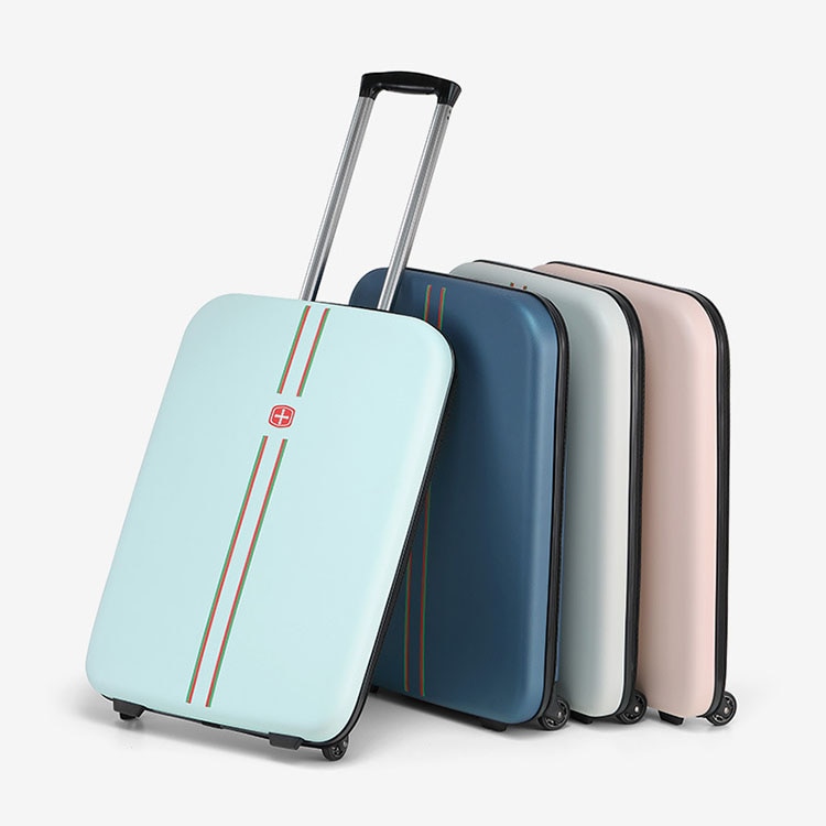 スーツケース 折りたたみスーツケース 折り畳みキャリーケース S/Mサイズ 35L/37L 機内持ち込み 大型 キャリーバッグ 超軽量 ダイヤル式ロック 1-10日用 泊まる 360度回転 静音 ダブ