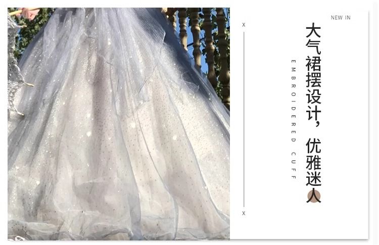 ブルーイブニングドレス 女性用 2024年シニアセンスアートテスト 成人式 誕生日 プリンセスドレス スーパー サマー