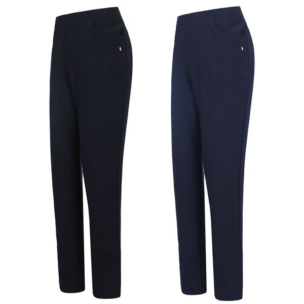 (ノーブルジーンズ) ノーブルジーンズ女性用リングバンディングパンツ 1+1ママパンツ着心地いい中年女性用パンツスパンバンディング大きい服レディーススラックス