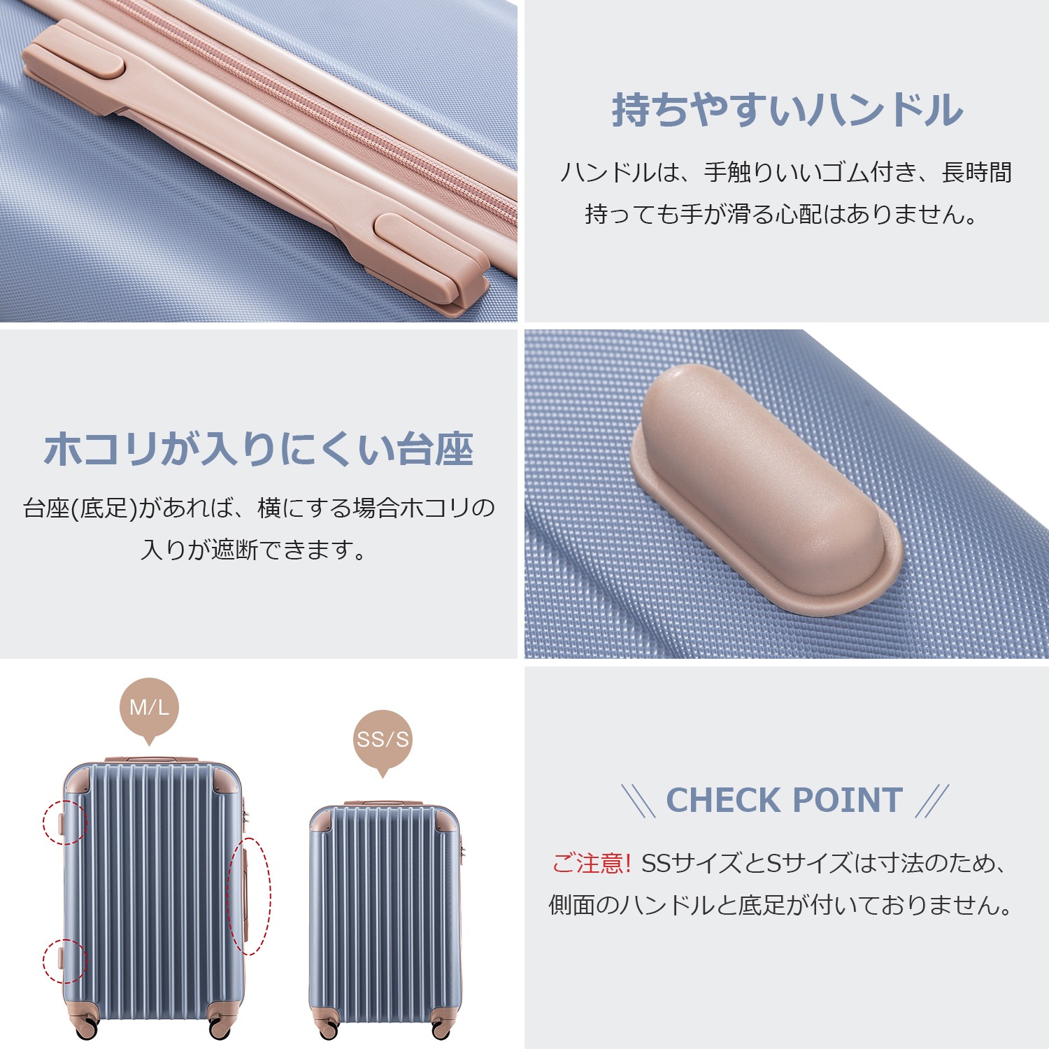 【国内発送&送·料·無·料】スーツケース超軽量キャリーバッグTSAロック搭載4日-7日Mサイズ中型キャリーケースUSB充電ポート付きカップホルダー付き 【国内発送&送·料·無·料】スーツケース超軽量キャリーバッグTSAロック搭載4日-7日Mサイズ中型キャリーケースUSB充電ポート付きカップホルダー付き