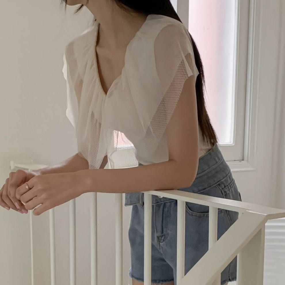 レディース トップス カットソー 袖なし ノースリーブ Vネック ケープ襟 タイト スリム 細身 フェミニン チュール シフォン フリル かわいい 大人可愛い きれいめ おしゃれ ガーリー エレガント レディース トップス カットソー 袖なし ノースリーブ Vネック ケープ襟 タイト スリム 細身 フェミニン チュール シフォン フリル かわいい 大人可愛い きれいめ おしゃれ ガーリー エレガント