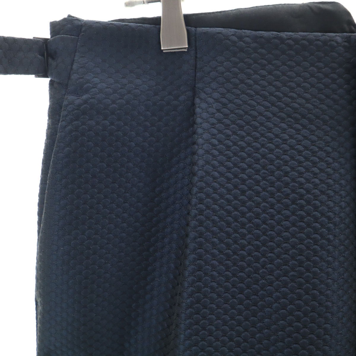 イタリア製 ロングパンツ 48 ネイビー メンズ 古着 イタリア製 ロングパンツ 48 ネイビー メンズ 古着