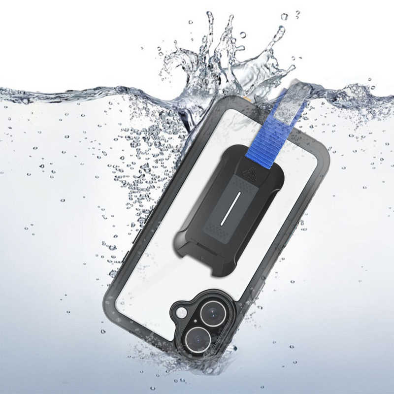 ARMORX　ARMOR-X - IP68 Waterproof Case with Hand Strap for iPhone 16 ［ Black ］　MX-IPH-16_2