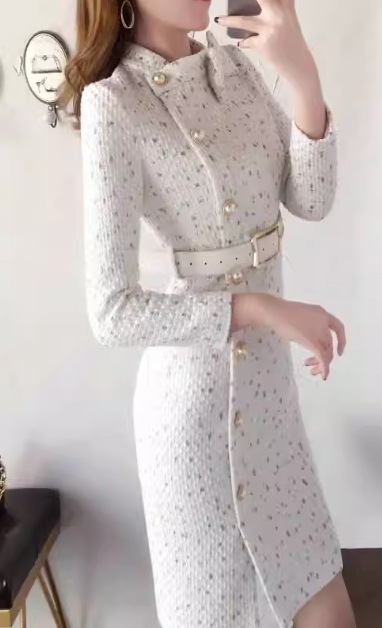 レディース プルオーバー ドレス ウール 膝丈 ミドル丈 ショート 長袖 スタンドカラー ウエストマーク ベルト フェミニン リボン ハイウエスト 異国風 厚手 かわいい 大人可愛い きれいめ レディース プルオーバー ドレス ウール 膝丈 ミドル丈 ショート 長袖 スタンドカラー ウエストマーク ベルト フェミニン リボン ハイウエスト 異国風 厚手 かわいい 大人可愛い きれいめ