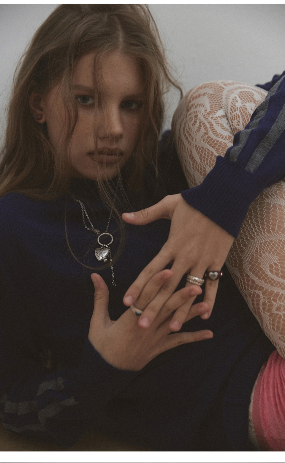 NFF ember necklace silver エンバーネックレス シルバー 韓国アクセサリー 正規品 ネックレス_4