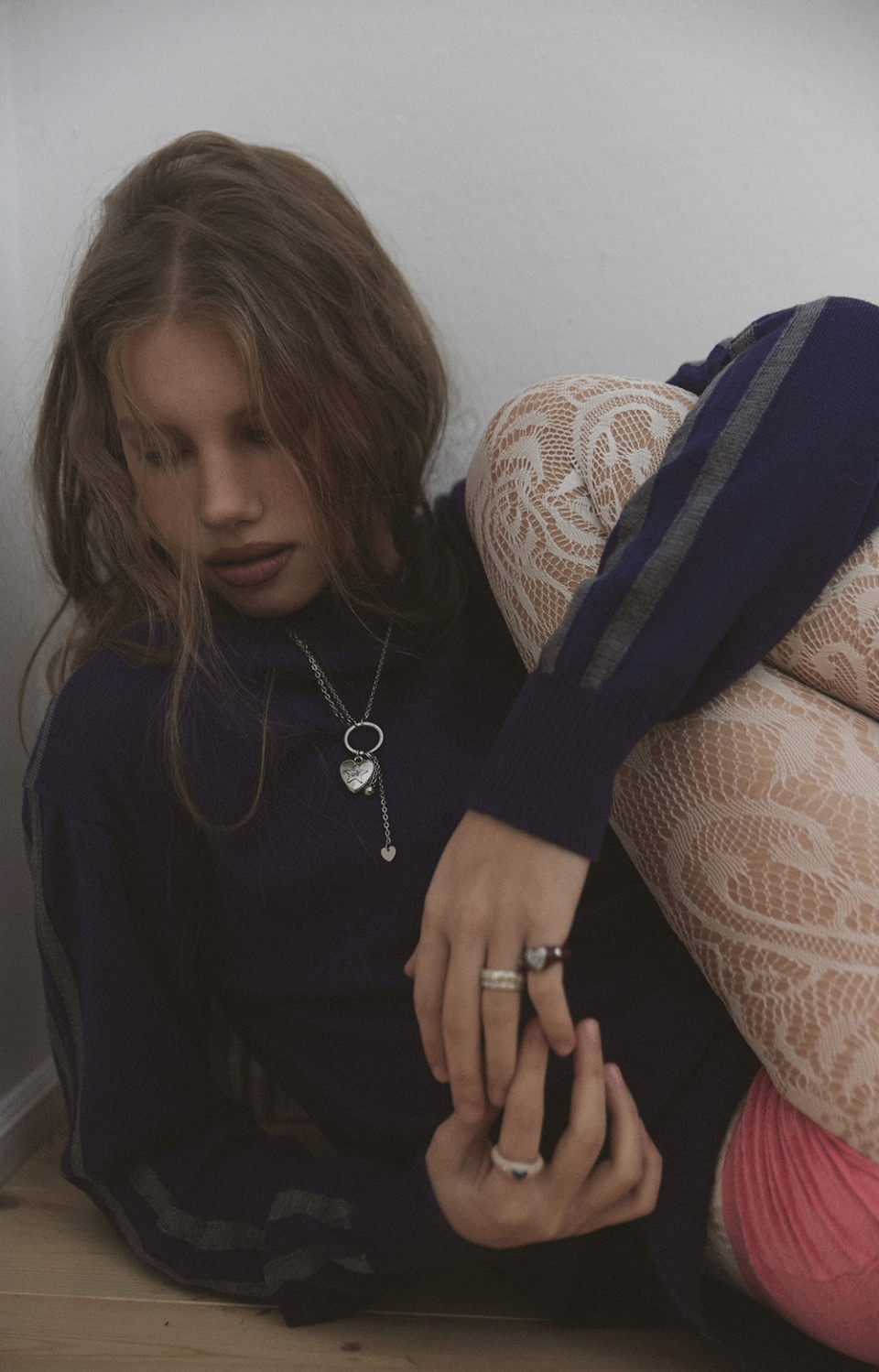 NFF ember necklace silver エンバーネックレス シルバー 韓国アクセサリー 正規品 ネックレス_5