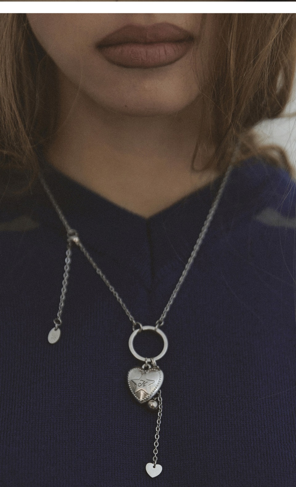 NFF ember necklace silver エンバーネックレス シルバー 韓国アクセサリー 正規品 ネックレス_6
