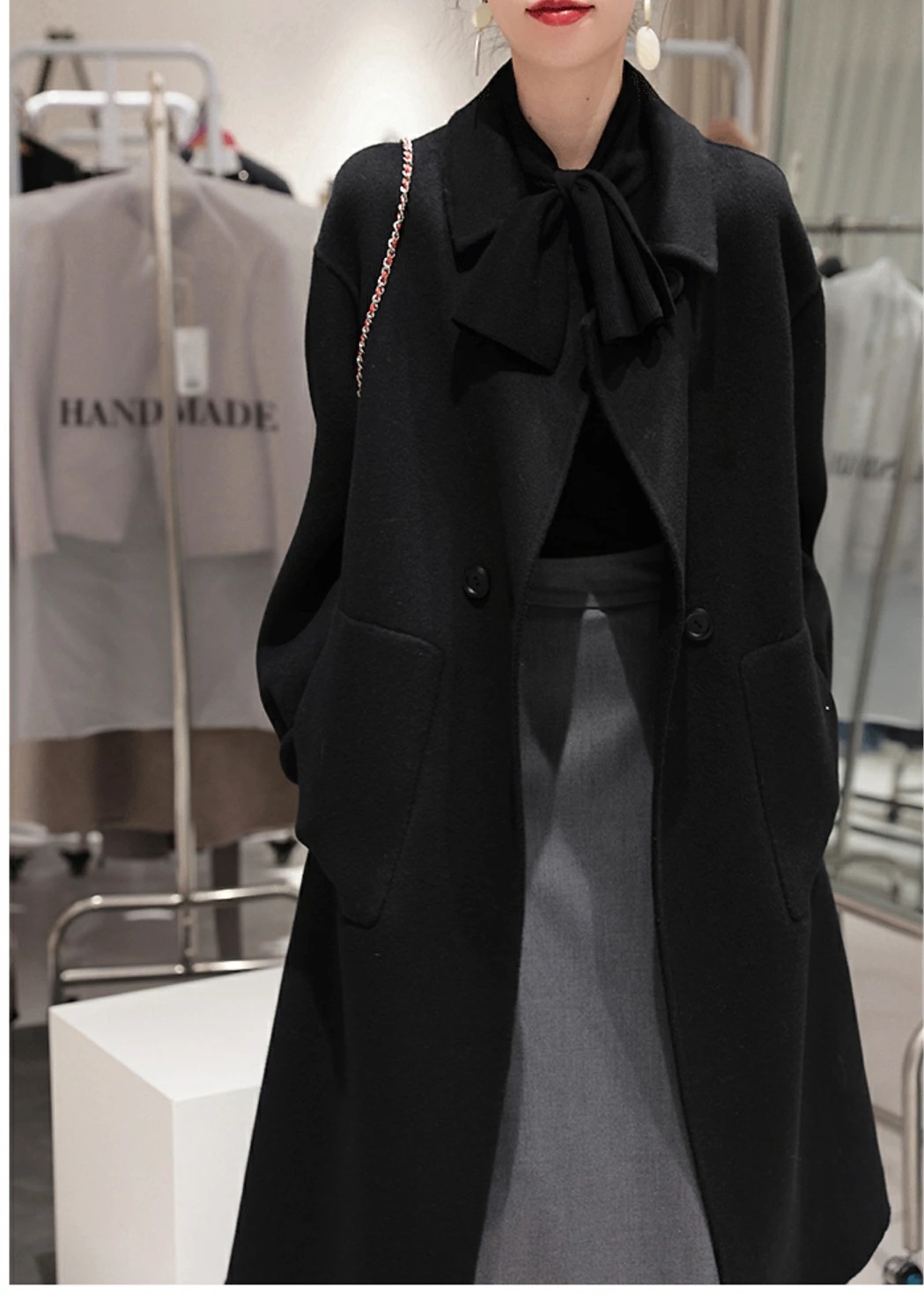 【急速出荷】秋 冬 ボウタイニットセーター 長袖 オフィス きれいめ カジュアル ストレッチ シンプル エレガント 20代 30代 40代 50代 女性 上品 着回し 重ね着 秋 冬 柔らかい インナ