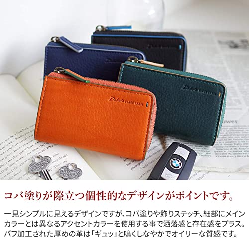 [ダコタブラックレーベル] キーケース 本革 グリップ メンズ グリーン BL-620114-50