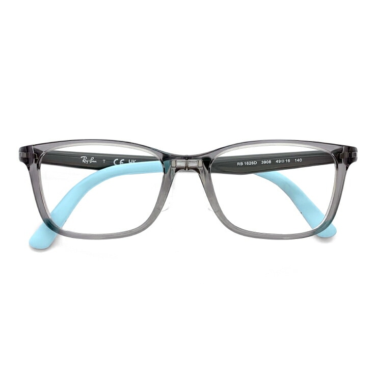 子供用 メガネ ry1626d 3908 49mm 小学校 高学年 対象 眼鏡 Ray-Ban 眼鏡 rb1626d キッズ ジュニア 小学生 子供 8歳 9歳 10歳 11歳 12歳 ウェリントン