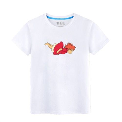 Qoo10] 半袖 Tシャツ かわいい崖の上のポニョプ