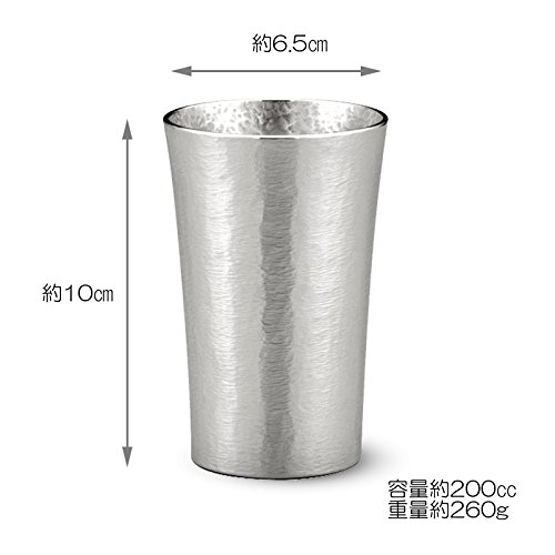 大阪錫器 ビアカップ : キッチン用品 おしゃれ 錫 特価安い