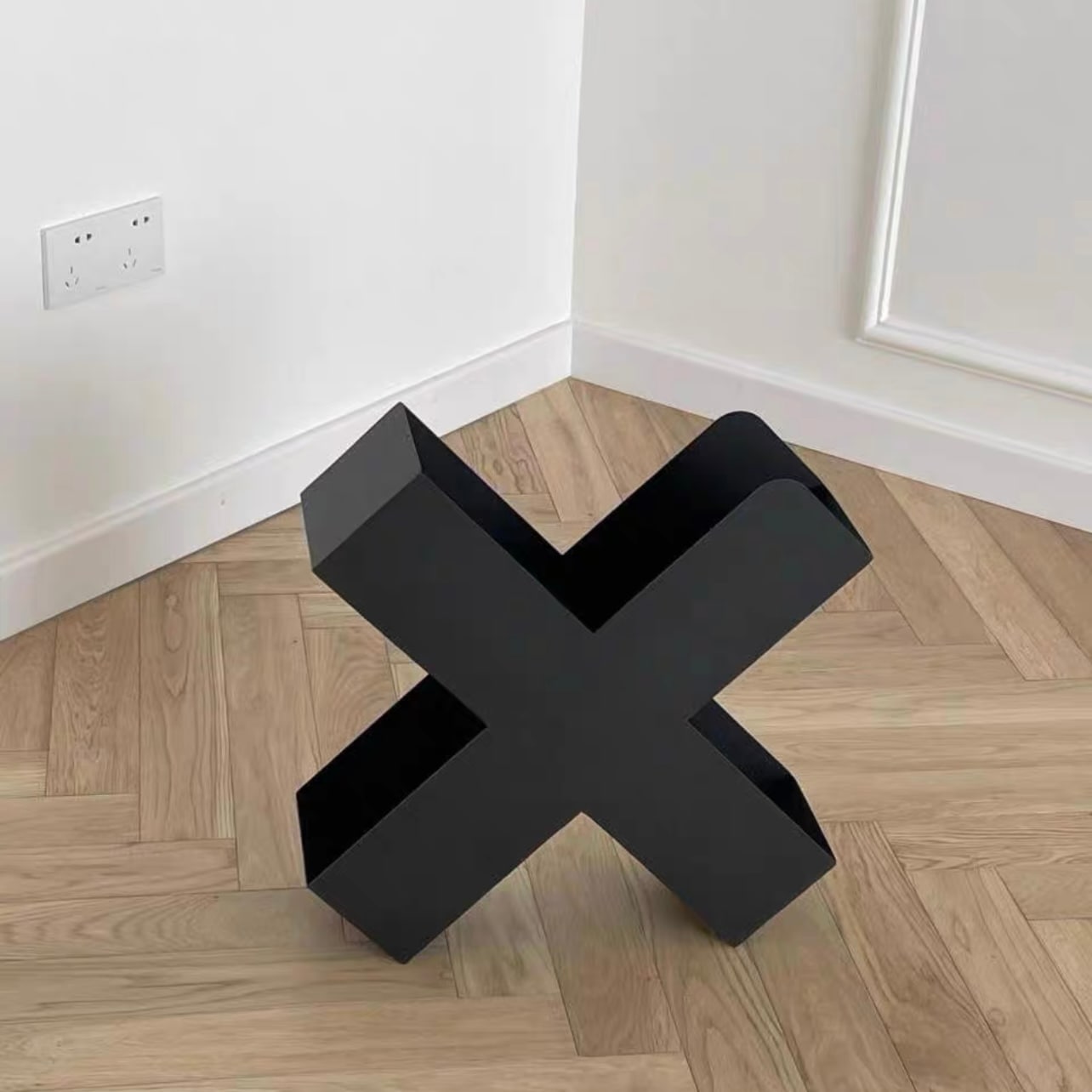 X型 アイアン マガジンラック 収納 ブックスタンド 全4色 おしゃれ 韓国インテリア 韓国雑貨 韓国っぽ インテリア雑貨 韓国 70PARK