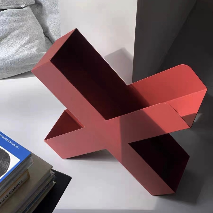 X型 アイアン マガジンラック 収納 ブックスタンド 全4色 おしゃれ 韓国インテリア 韓国雑貨 韓国っぽ インテリア雑貨 韓国 70PARK