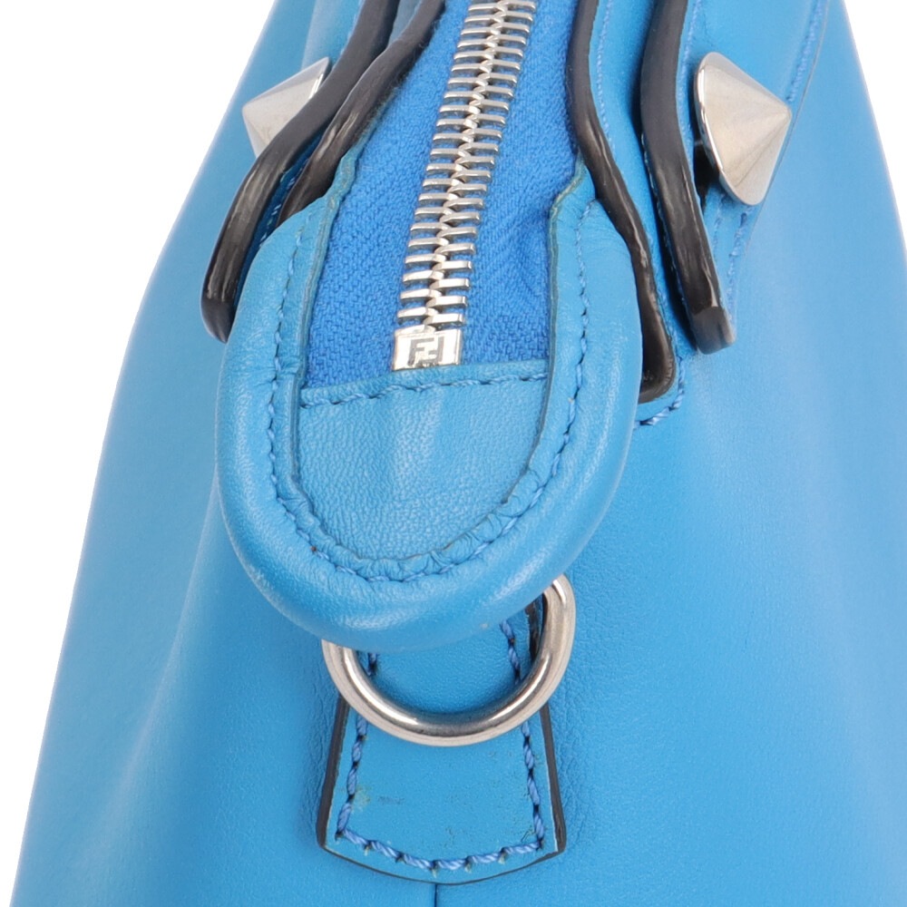 フェンディ バイザウェイミニ ショルダーバッグ レザー 8BL135-1D5 ブルー FENDI 中古_10