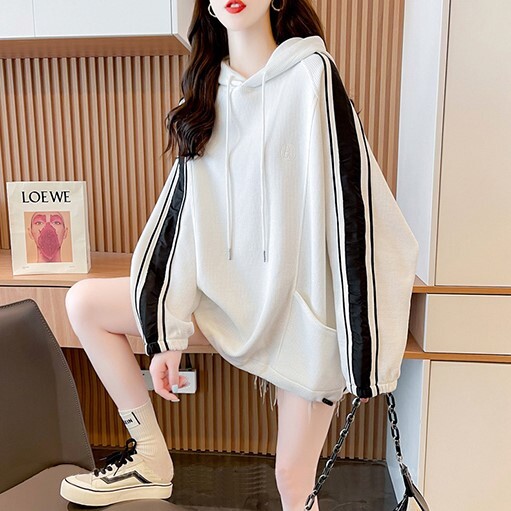 トップス パーカー フーディー 長袖 Vネック ストレート フード付き ポケット かわいい 大人可愛い カジュアル 大人 おしゃれ お洒落 かっこいい 大人可愛い 大人女子 こなれ感 ラフ