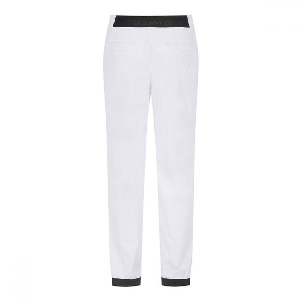 [マスターバニー] レディースロゴバンディングストレッチジョガーパンツ