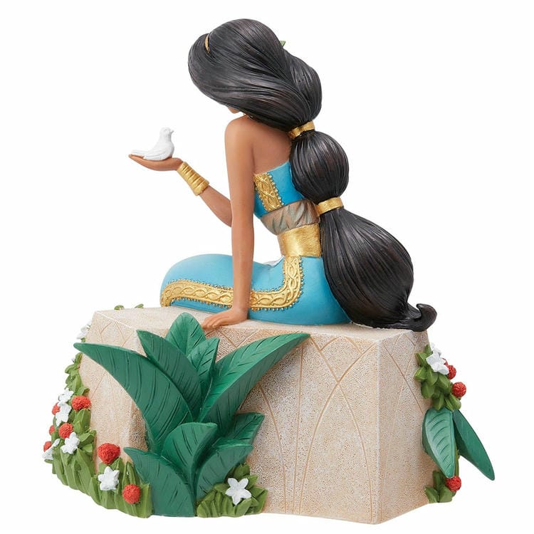 enesco エネスコ Disney Showcase ジャスミン ボタニカル フィギュア ディズニー アラジン ディズニープリンセス お姫様 人気 キャラクター 人形 ドール 大人向け グッズ 置物_1